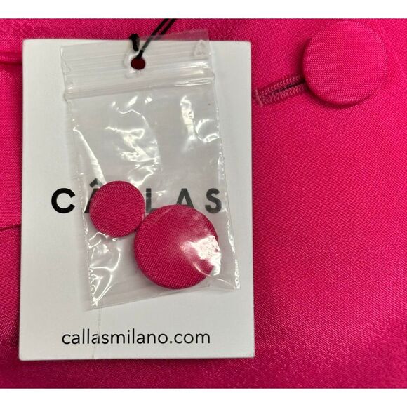 CALLAS MILANO Andre Two Button Jacket in Carnation NWT Size 40/ US 4 - Picture 6 of 8